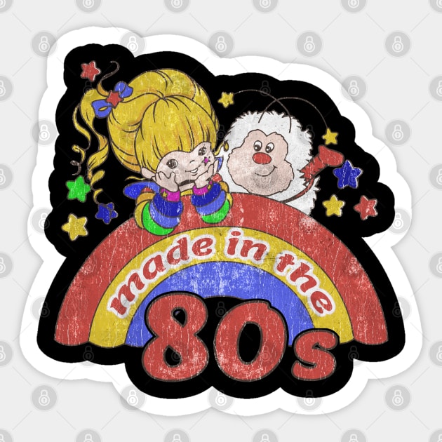 Vintage Rainbow Brite 80s Sticker by Amandeeep